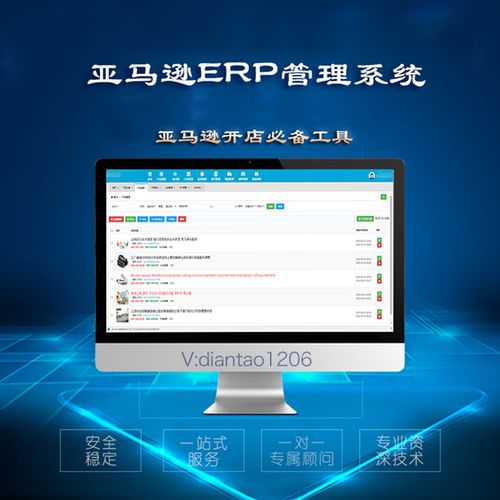 洛陽亞馬遜erp貼牌代理定制開發獨立部署無限開